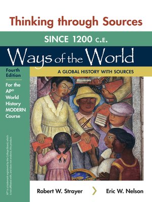 cover image of Thinking Through Sources for Ways of the World